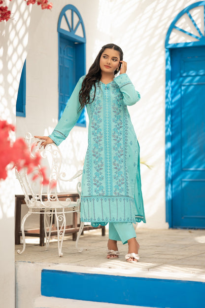 Daffodils 2 Piece Lawn Ready To Wear